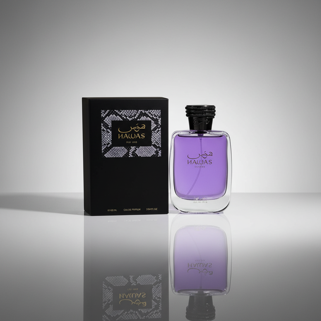 Rasasi Hawas Cologne – Enhanced Product Photo